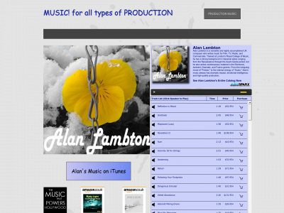 alanlambtonmusic.com snapshot