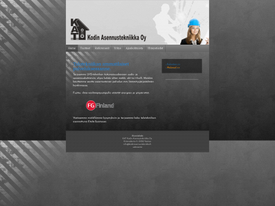 kodinasennustekniikka.fi snapshot