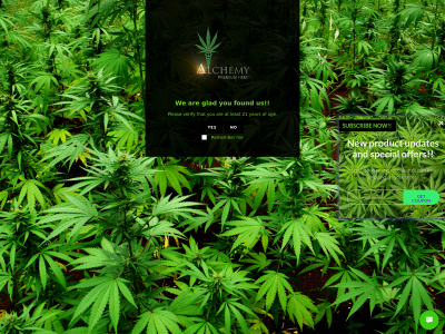 alchemypremiumhemp.com snapshot