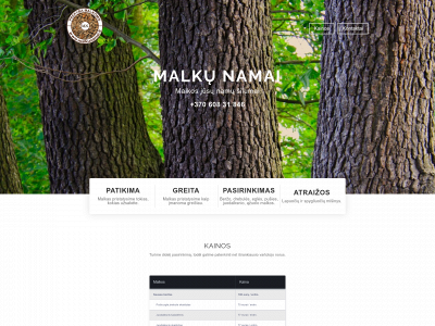 malkunamai.lt snapshot