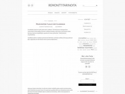 remonttitarinoita.fi snapshot