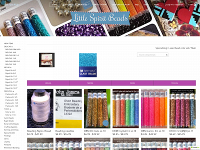 www.littlespiritbeads.com snapshot