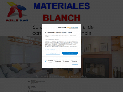 materialesblanch.com snapshot