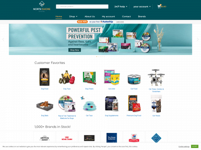 northshorestores.com snapshot