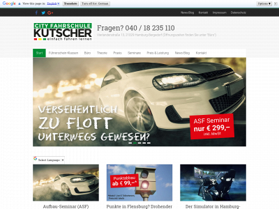city-fahrschule-kutscher.de snapshot
