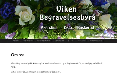 viken-begravelse.no snapshot