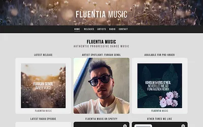 fluentiamusic.com snapshot