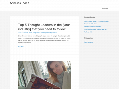 anneliespfann.com snapshot