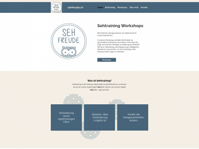 sehfreude.ch snapshot
