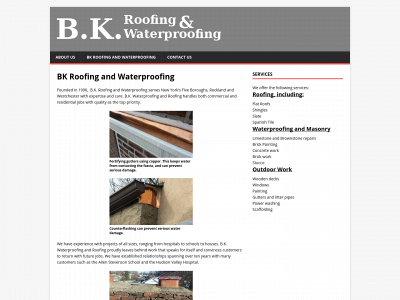 bkwaterproofing.com snapshot