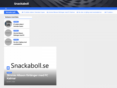 snackaboll.se snapshot