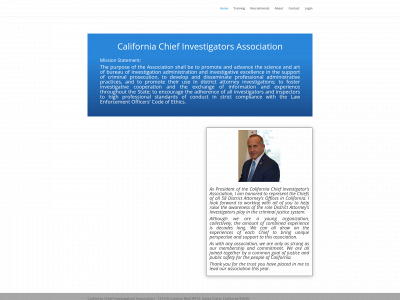 calchiefinvestigators.org snapshot