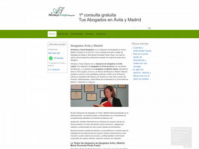 arboleyafanjul.es snapshot