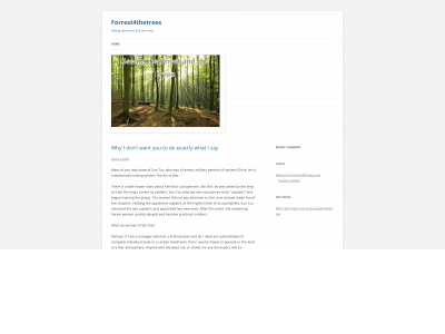 forrest4thetrees.com snapshot