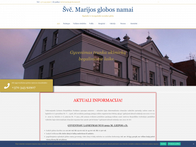 marijosglobosnamai.lt snapshot