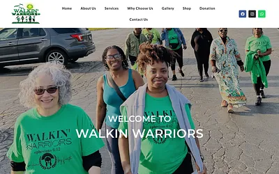 walkinwarriorsil.org snapshot
