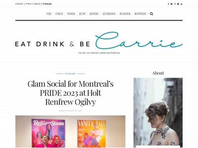 eatdrinkbecarrie.com snapshot