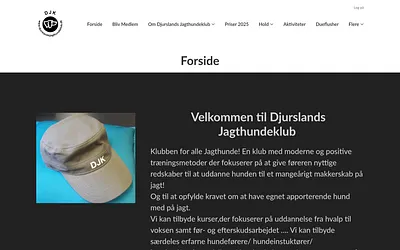 djurslandsjagthundeklub.dk snapshot