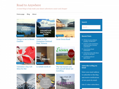 roadtoanywhere.org snapshot