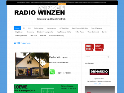 radiowinzen.de snapshot