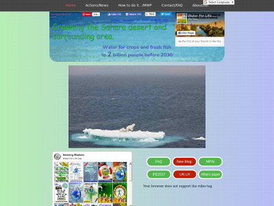 water-for-life.org snapshot