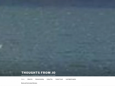 thoughtsfromjo.com snapshot