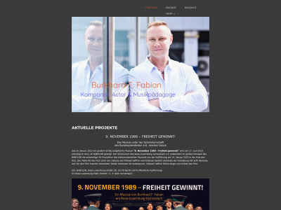 burkhardfabian.de snapshot