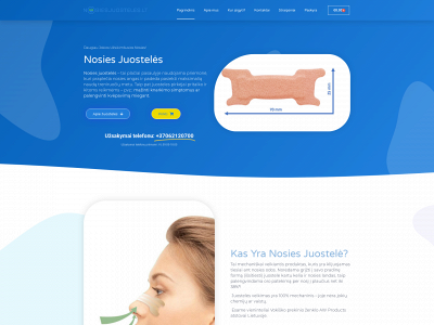 nosiesjuosteles.lt snapshot