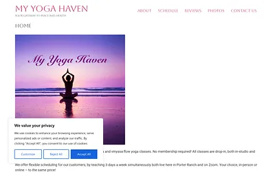 myyogahaven.org snapshot