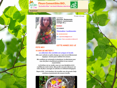 fleurscomestibles06.fr snapshot