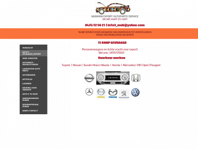 mubarak-auto-service.com snapshot