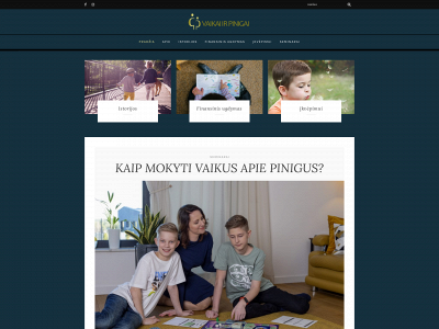 vaikaiirpinigai.lt snapshot