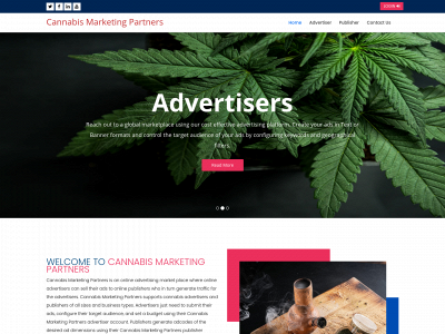 cannabismarketingpartners.com snapshot