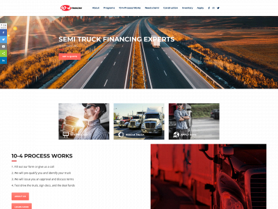 www.10-4financing.com snapshot