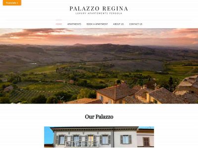 palazzoregina.com snapshot