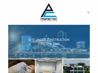 profectionconstruction.com snapshot