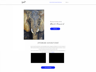 markhowardpaintings.com snapshot