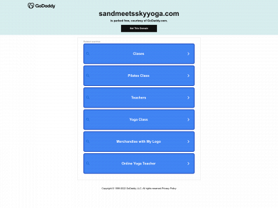 sandmeetsskyyoga.com snapshot