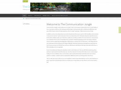 thecommunicationjungle.com snapshot