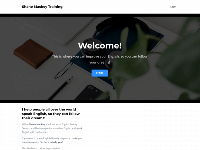 shanemackeytraining.com snapshot