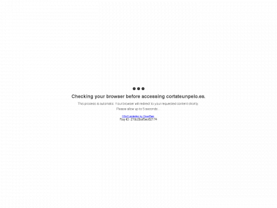 www.cortateunpelo.es snapshot