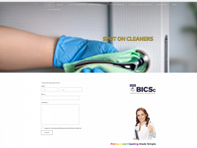 spotoncleaners.co.com snapshot