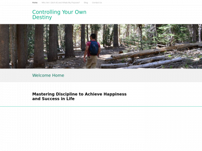 controllingyourowndestiny.com snapshot