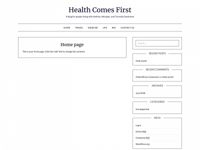 healthcomesfirst.blog snapshot