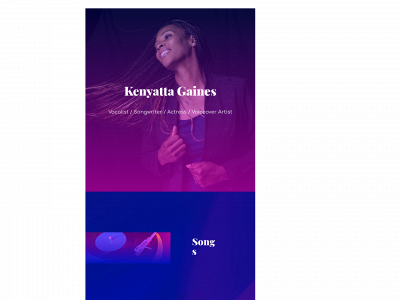 kenyattagaines.com snapshot