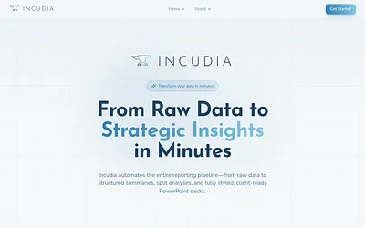 incudia.com snapshot