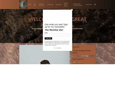 wisdomoftheowl.com snapshot