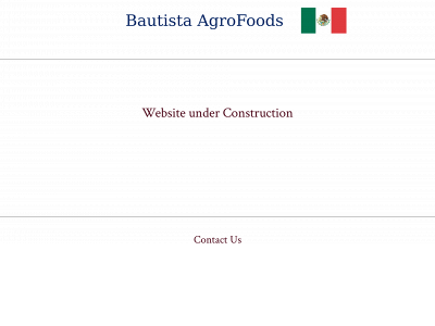 bautista-agrofoods.com.mx snapshot