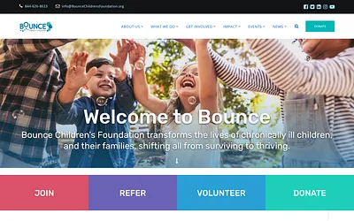 www.bouncechildrensfoundation.org snapshot