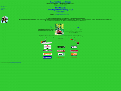 talgardenmachinery.com snapshot